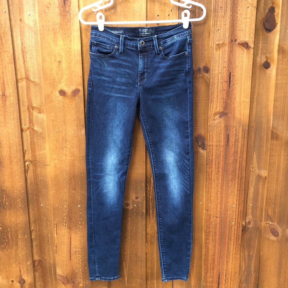 Lucky Brand Brooke Legging Blue Denim Jeans 2